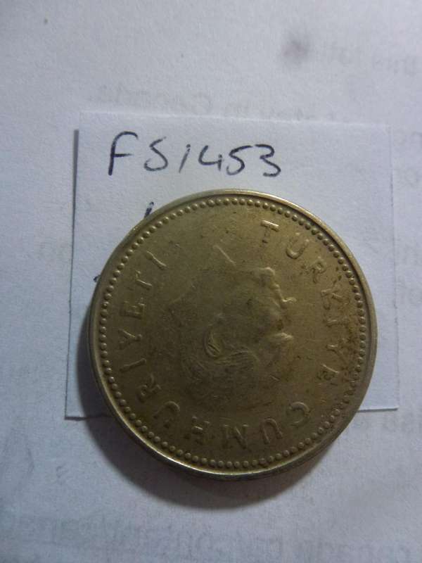 1993 Turkey 1000 lira