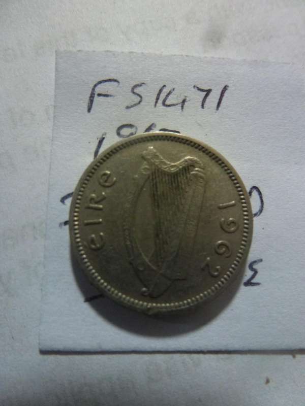 1962 Ireland 3 pingine