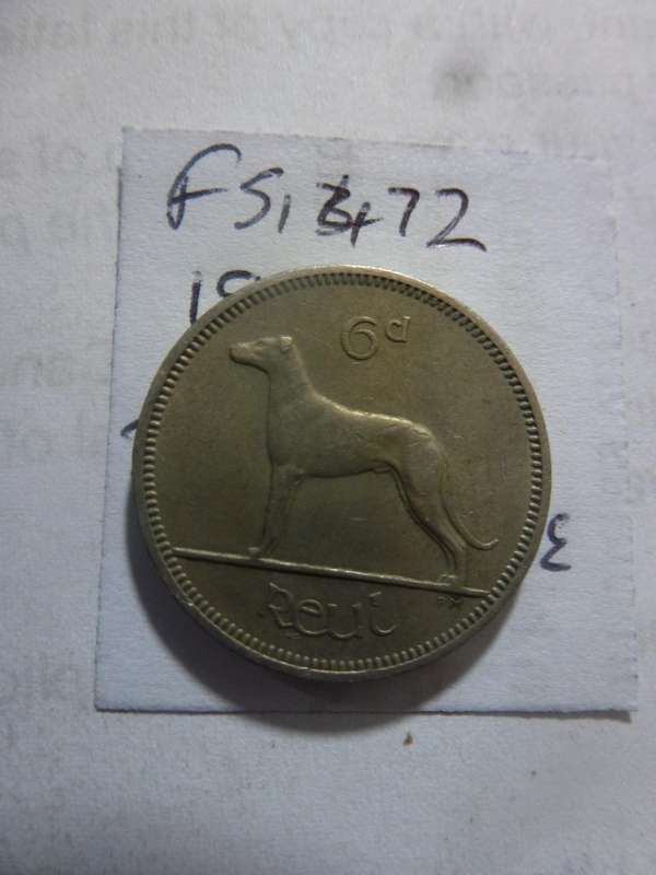 1964 Ireland 6 pingine