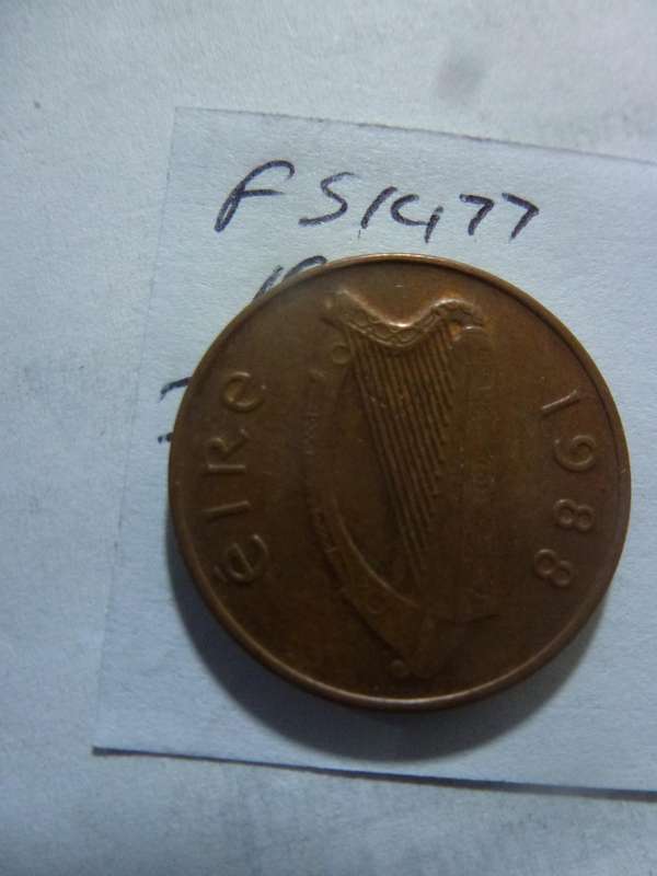 1988 Ireland 1 penny