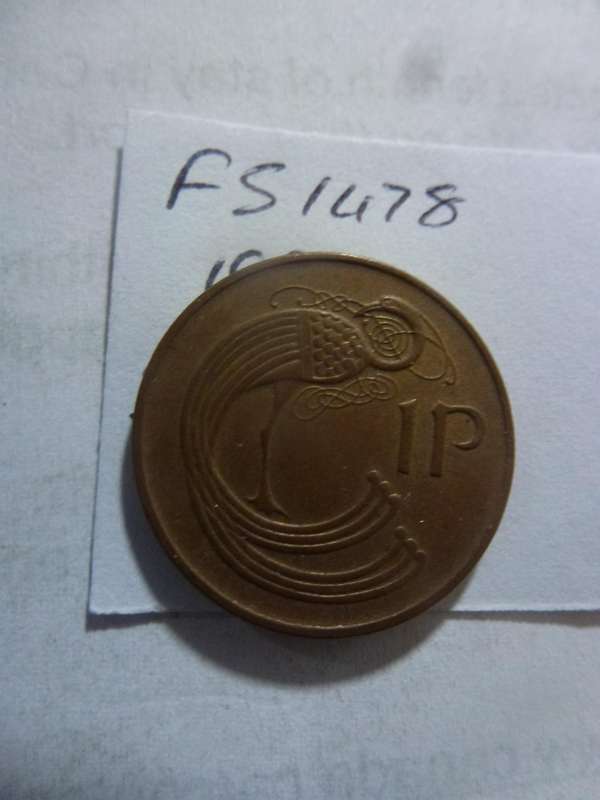 1990 Ireland 1 penny
