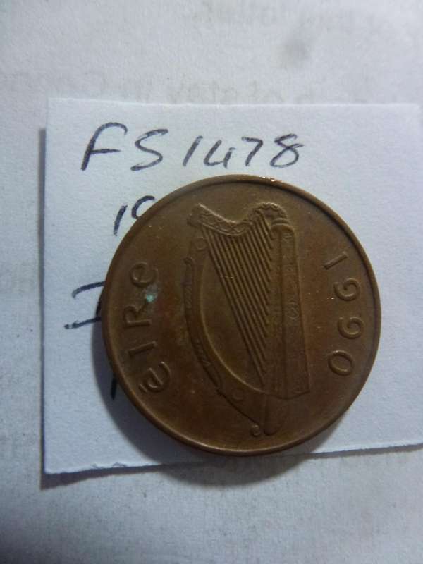 1990 Ireland 1 penny