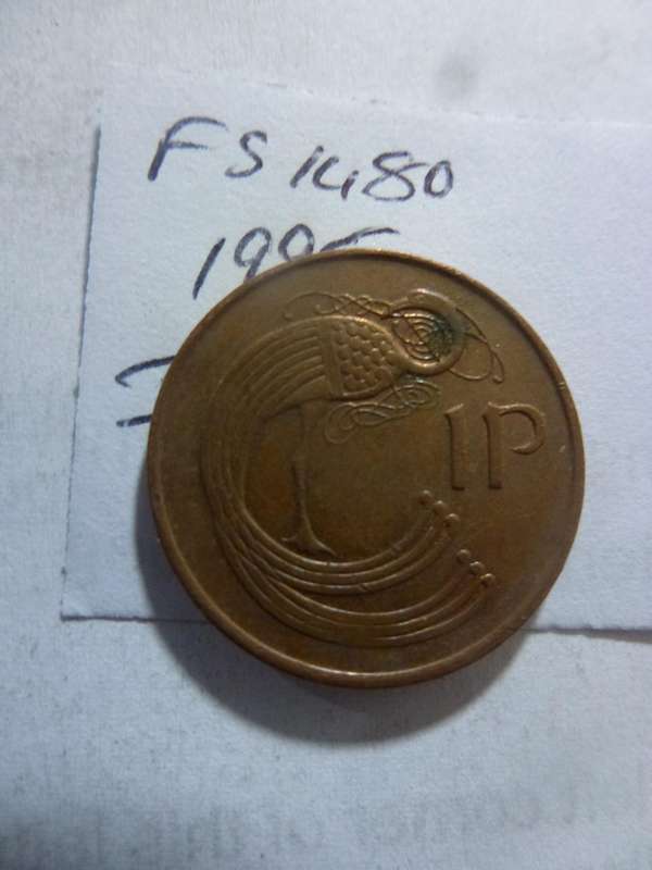 1995 Ireland 1 penny