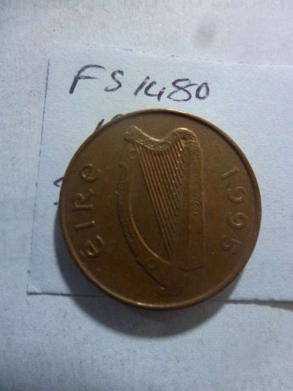 1995 Ireland 1 penny