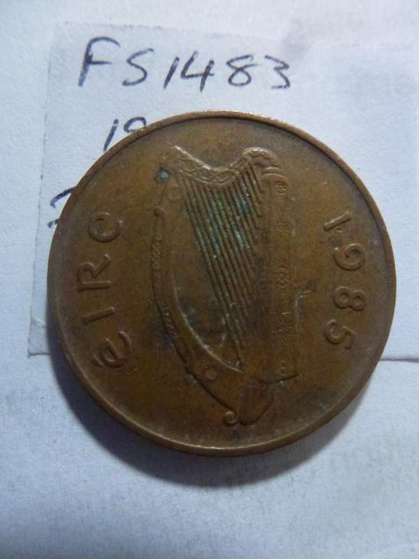 1985 Ireland 2 pence