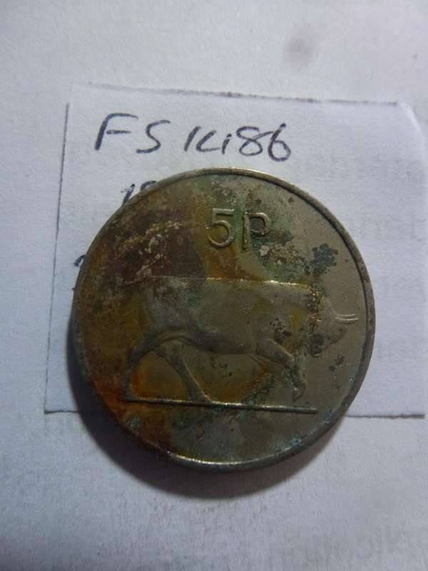 1971 Ireland 5 pence