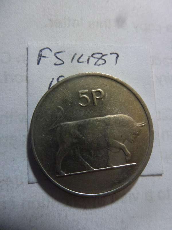 1980 Ireland 5 pence