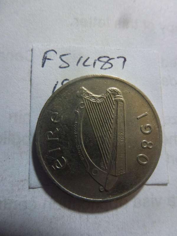 1980 Ireland 5 pence