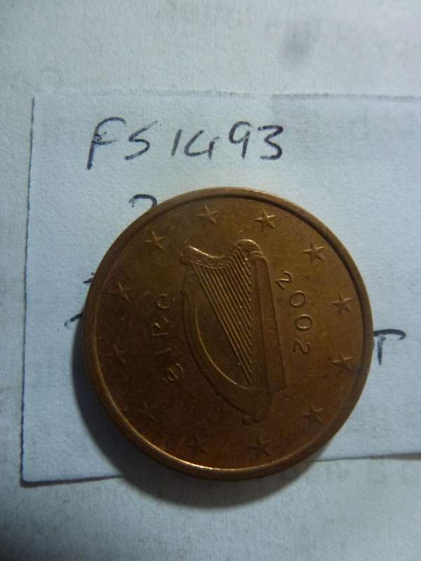 2002 Ireland 5 euro cent