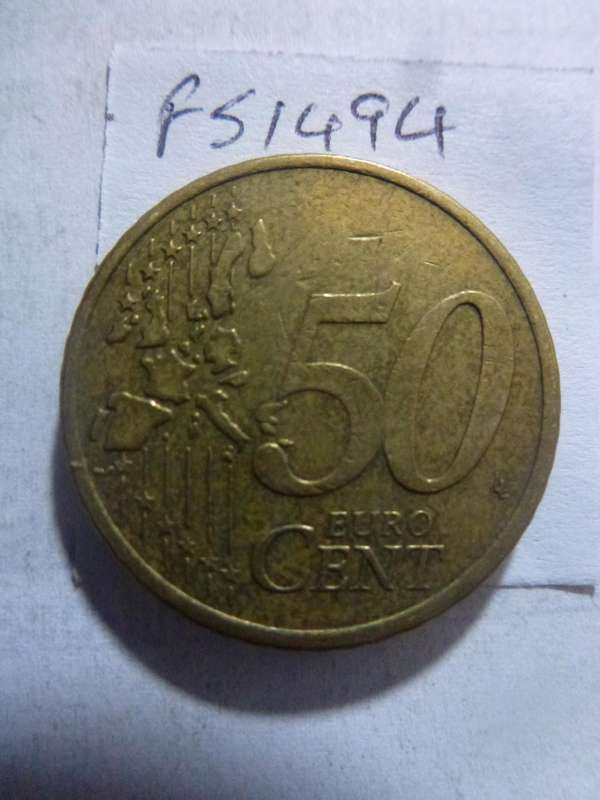 2002 Ireland 50 euro cent