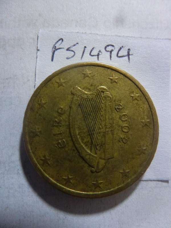 2002 Ireland 50 euro cent
