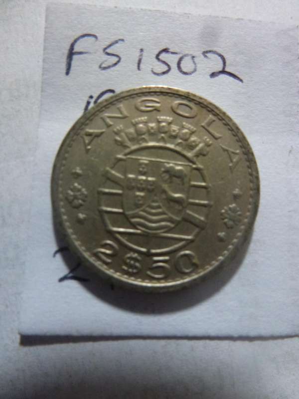 1969 Angola 2.50 escudos