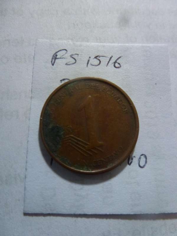2000 Ecuador 1 centavo