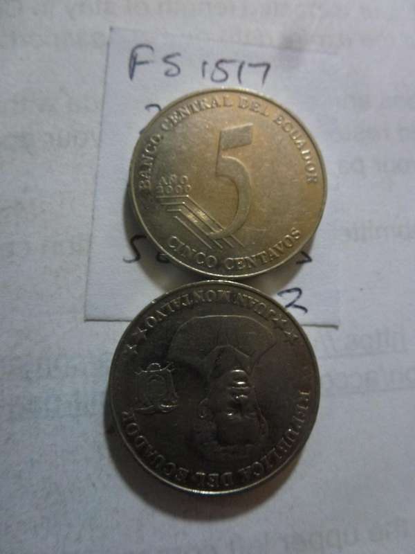 2000 Ecuador 5 centavo