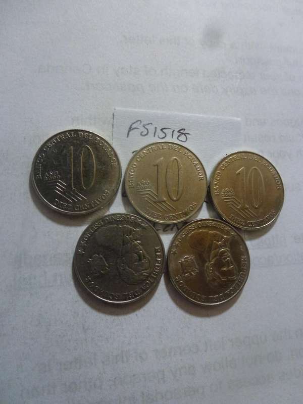 2000 Ecuador 10 centavo