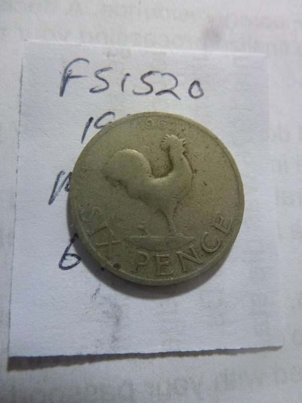 1967 Malawi 6 pence