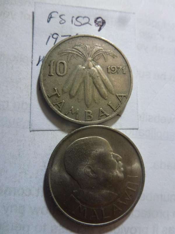 1971 Malawi 10 tambala