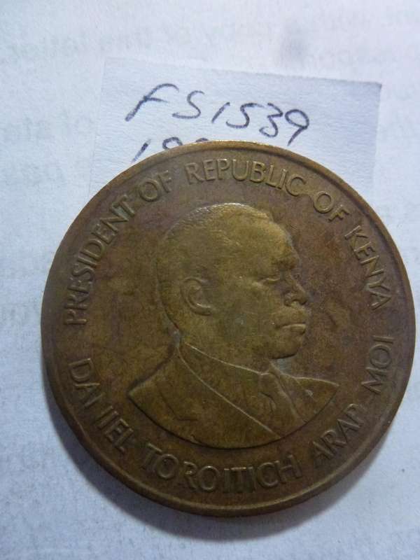 1990 Kenya 10 cent