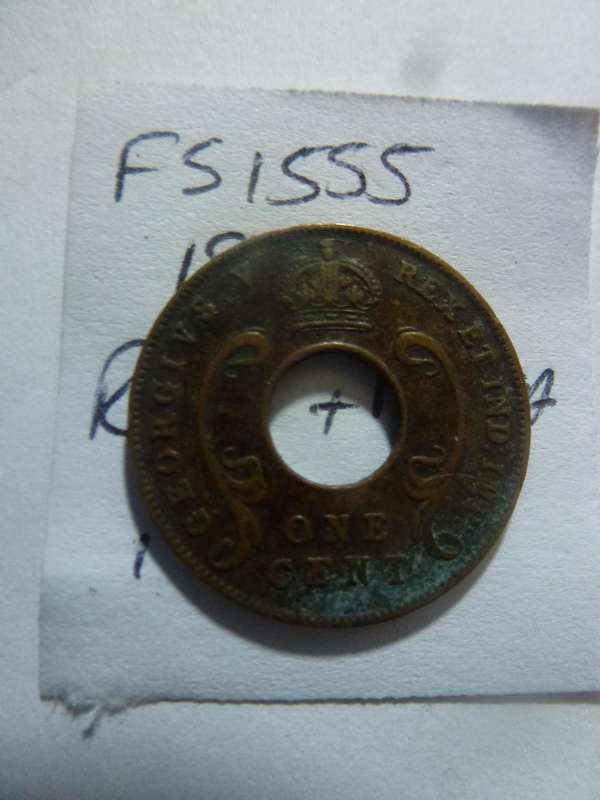 1930 East Africa 1 cent