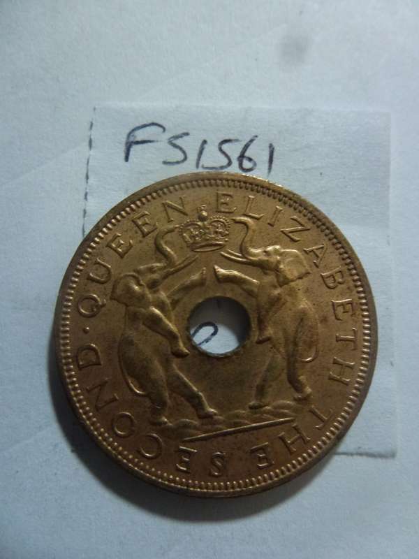 1961 Rhodesia and Nyasaland 1 penny