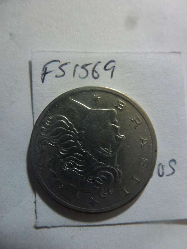 1969 Brazil 5 centavos