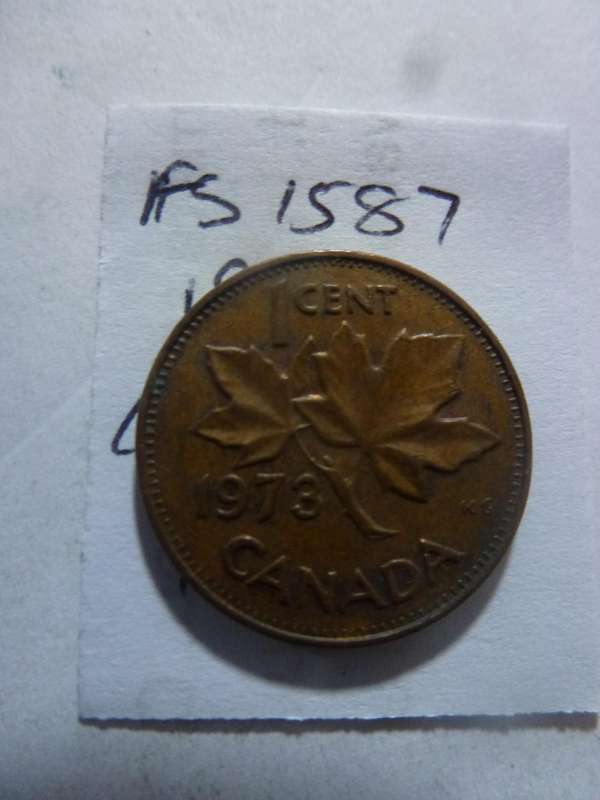 1973 Canada 1 cent