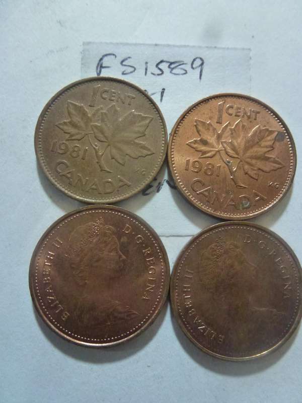 1981 Canada 1 cent