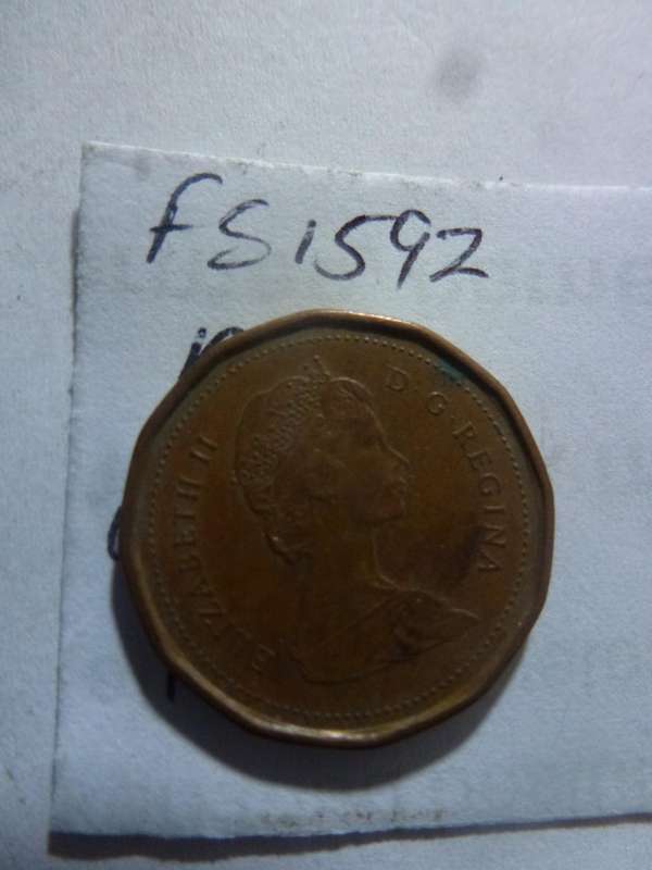 1989 Canada 1 cent