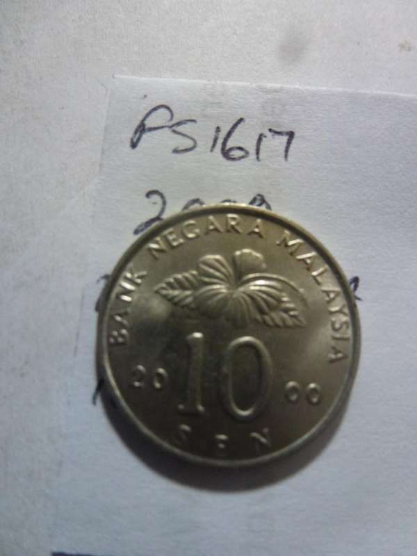 2000 Malaysia 10 sen