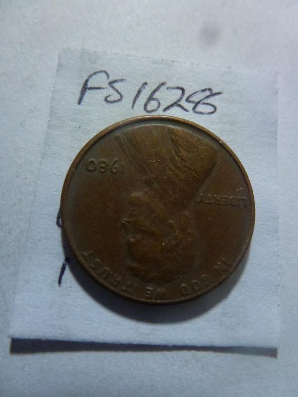1980 United States of America 1 cent