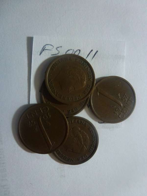 1957 Netherlands 1 cent