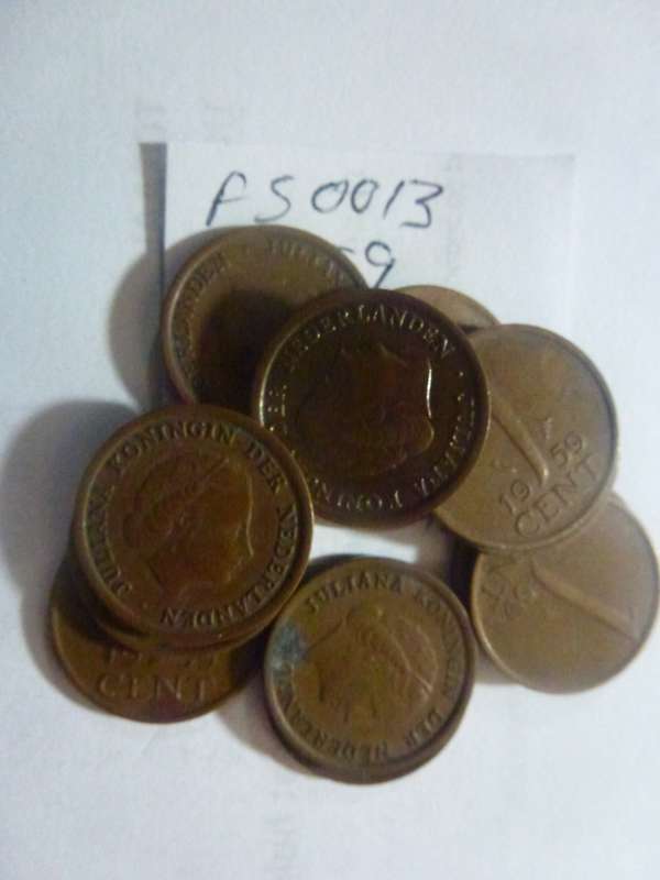 1959 Netherlands 1 cent