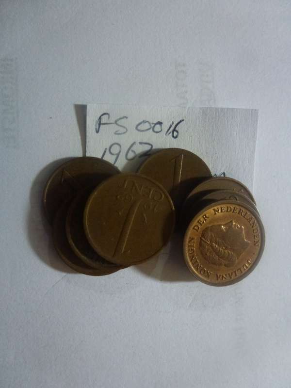 1962 Netherlands 1 cent