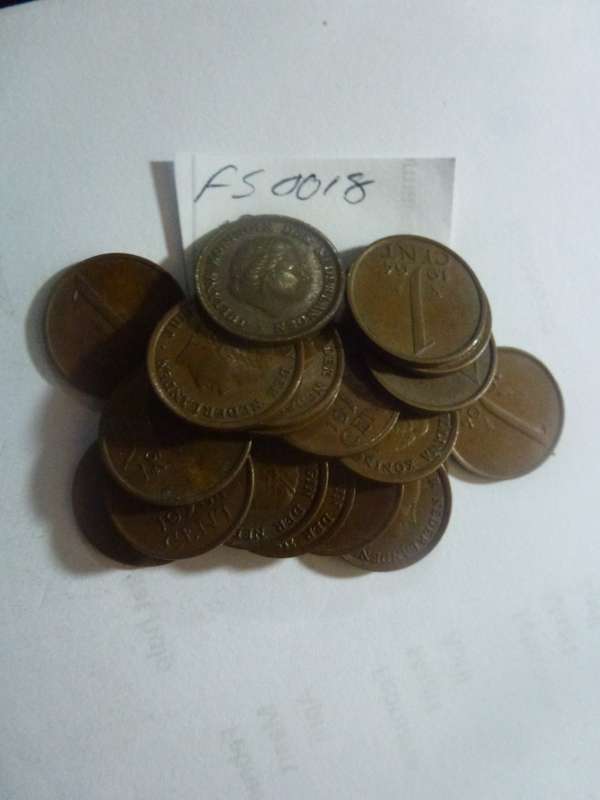 1964 Netherlands 1 cent