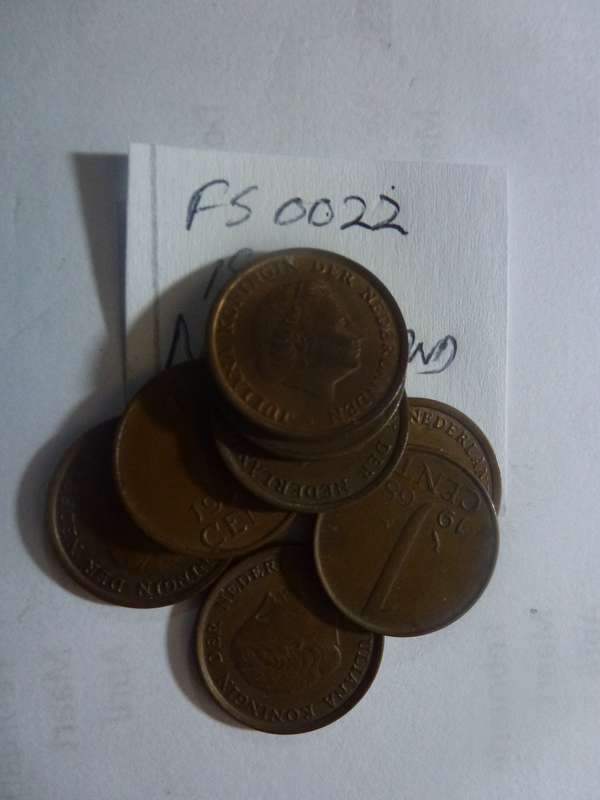 1968 Netherlands 1 cent