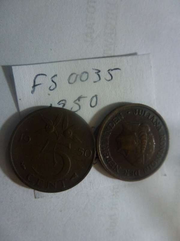 1950 Netherlands 5 cent