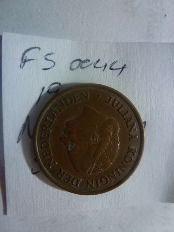 1964 Netherlands 5 cent