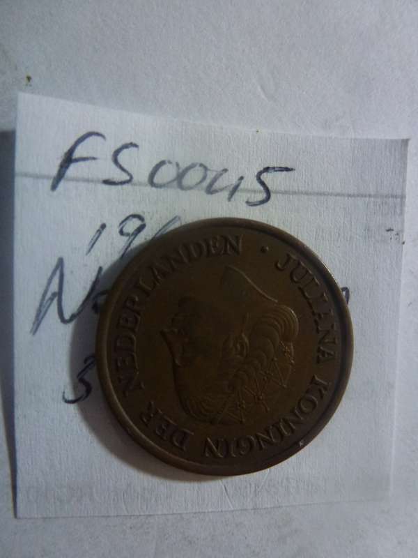 1965 Netherlands 5 cent