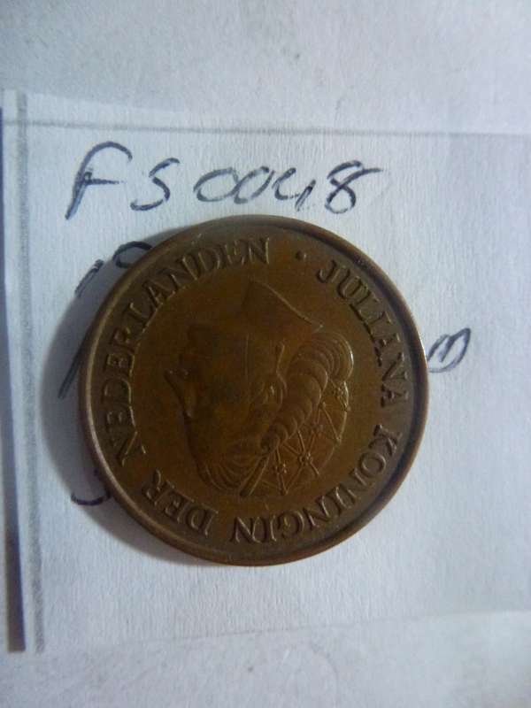 1969 Netherlands 5 cent