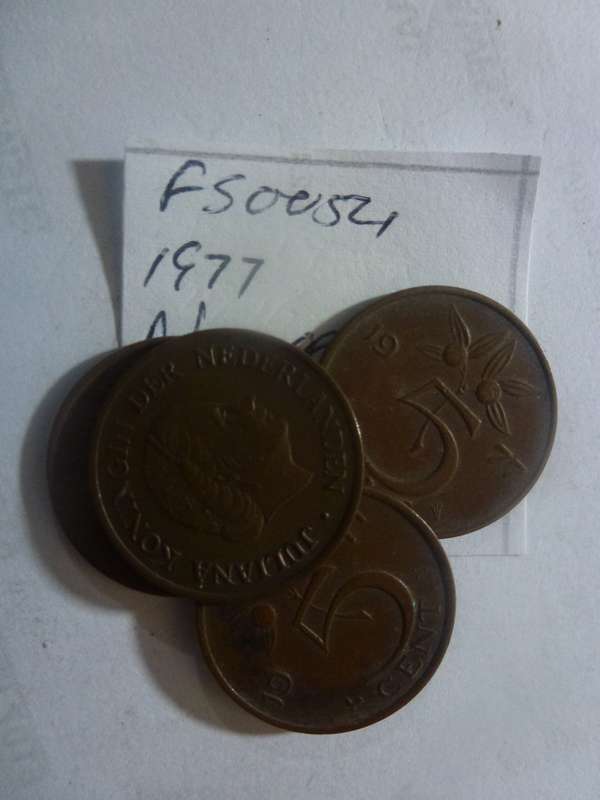 1977 Netherlands 5 cent