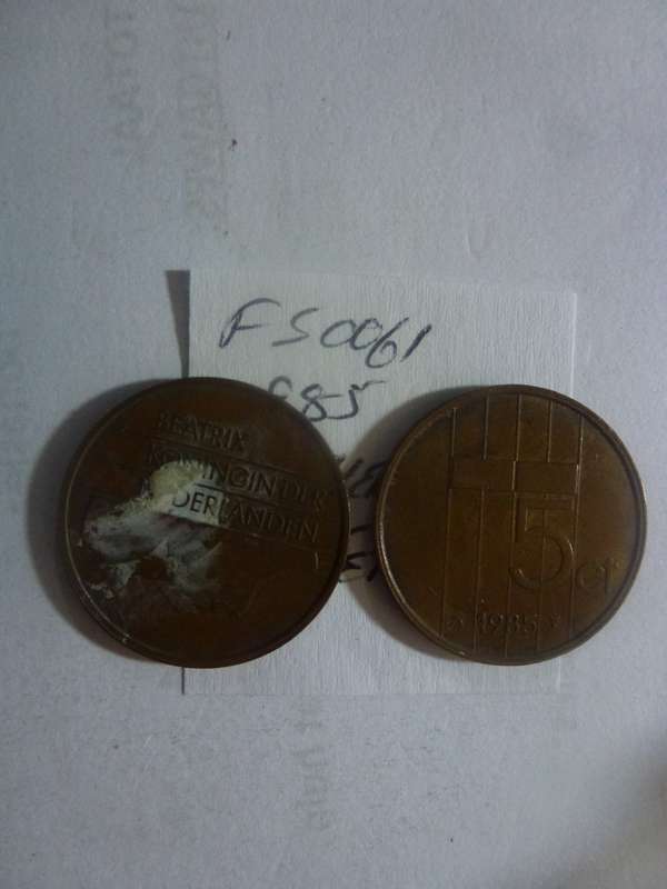 1985 Netherlands 5 cent