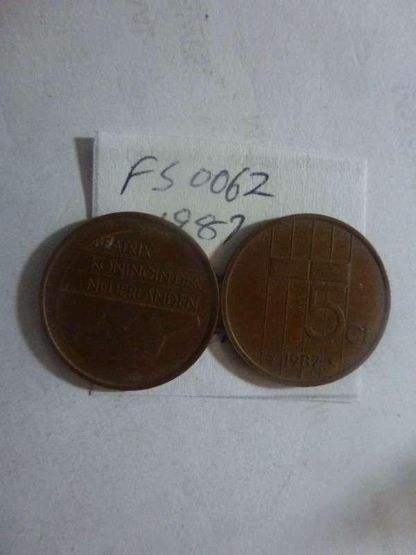 1987 Netherlands 5 cent