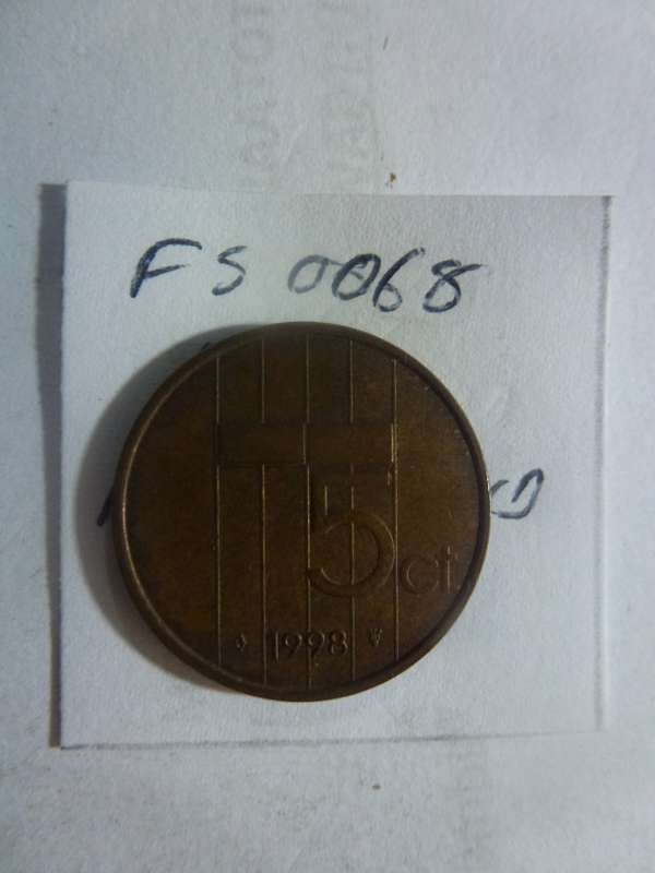 1998 Netherlands 5 cent