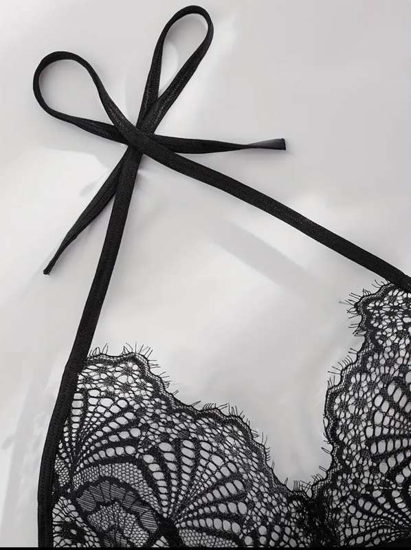 Black underwear set