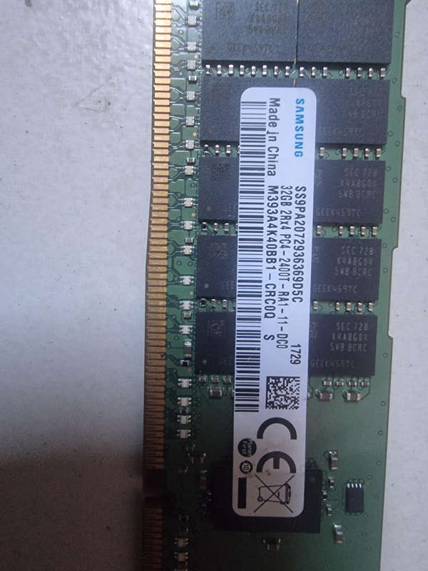 32GB DDR4 SERVER RAM