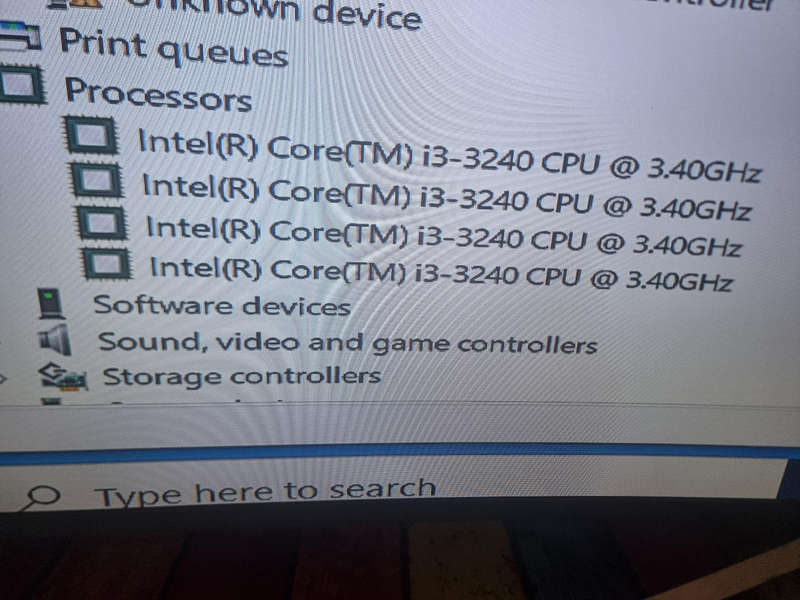 CORE I3 PROLINE PC TOWER 8GB  RAM500GB