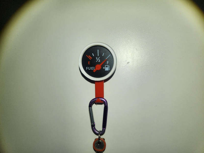 Fuel Gauge Keyholder