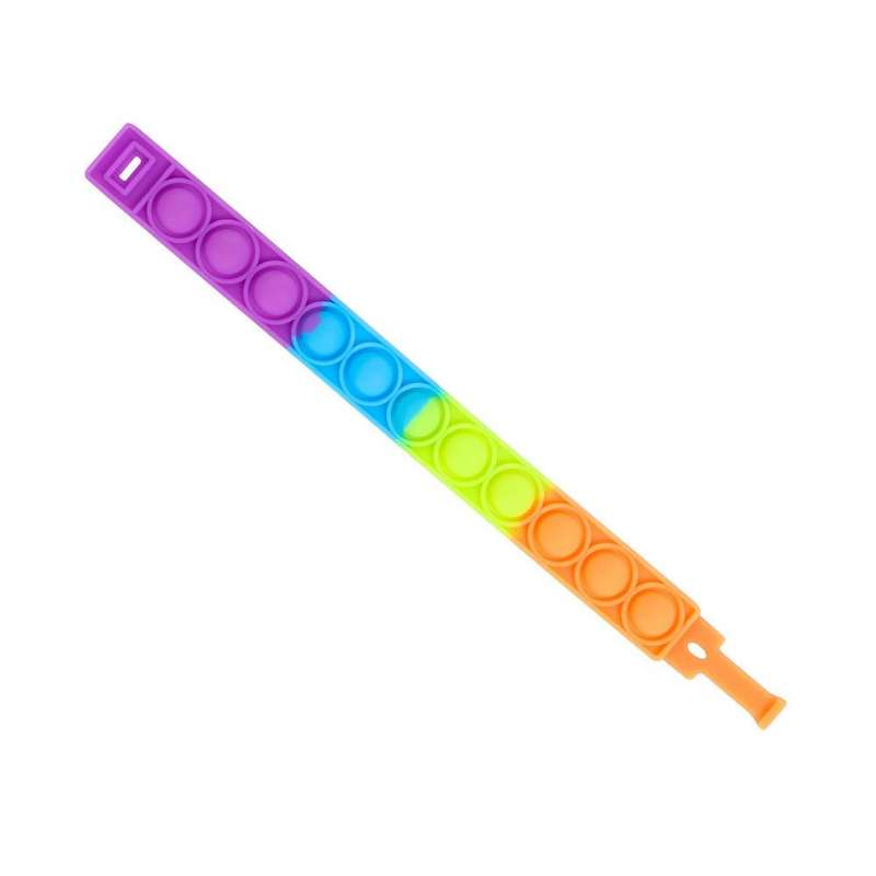 Colourful Pop-it bracelet (fidget toys)