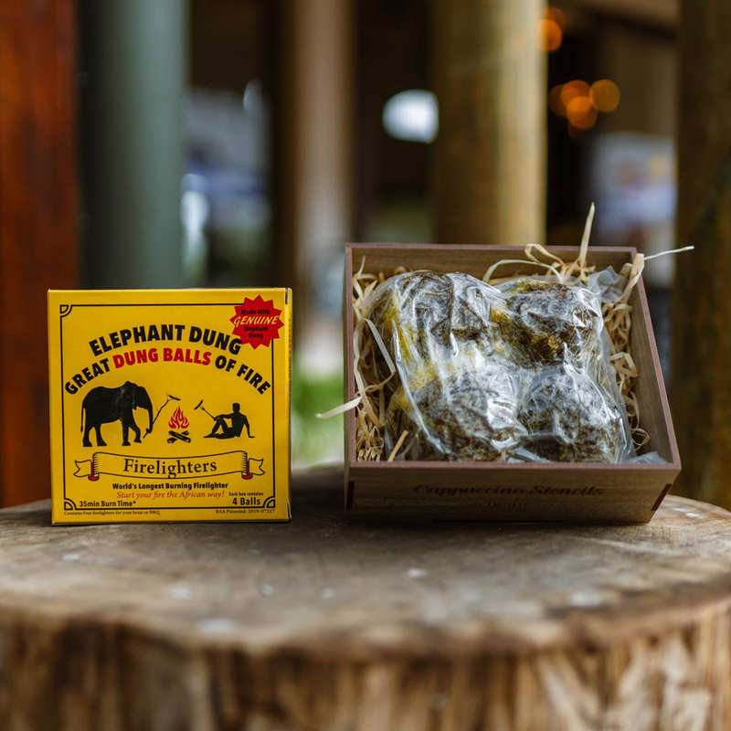 Great Balls of Fire | Unique Elephant Dung Firelighters