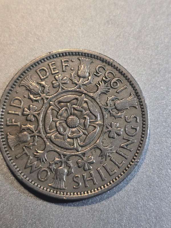 UK 2 Shillings 1955